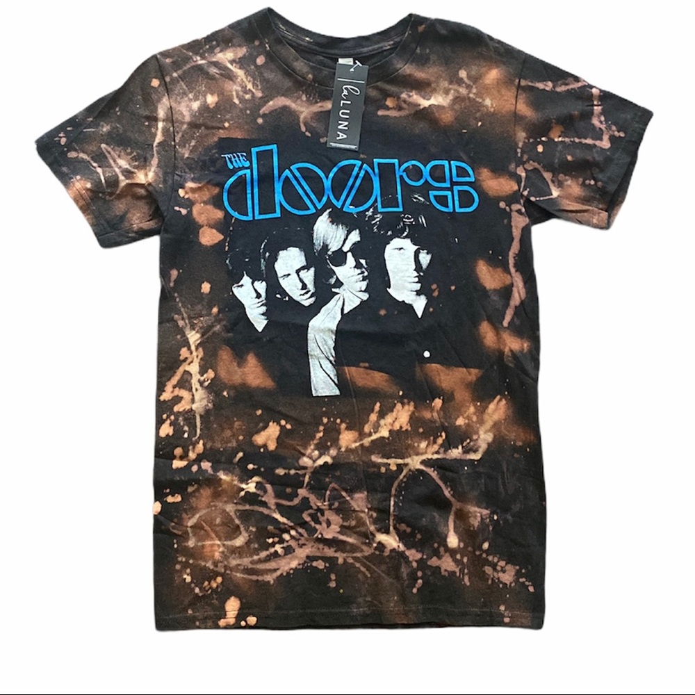 NWT! The Doors Band Tie Dye Graphic Tee